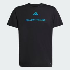 Áo T-shirt chạy bộ adidas Follow The Line Unitefit Unisex - JX3181