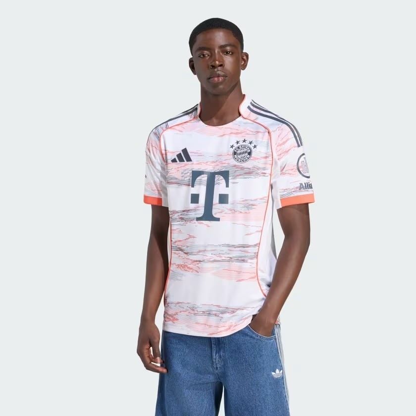 Áo jersey bóng đá adidas Sân khách FC Bayern 25/26 Nam - JJ2143