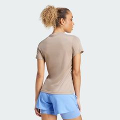 Áo T-shirt tập luyện adidas Minimal Branding Essentials AEROREADY Nữ - JY4570