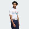 Áo Polo golf adidas Kẻ Sọc Ngang Ngực Core Nam IT0129