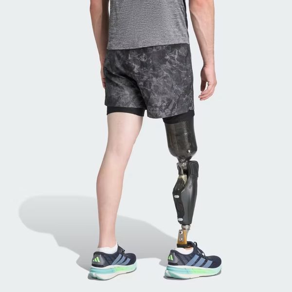 Quần short chạy bộ adidas Own The Run Spray Dye 2 trong 1 Nam - JN9680