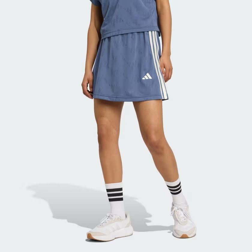 Chân váy adidas Stadium 3 sọc phong cách tennis Nữ - JV5632