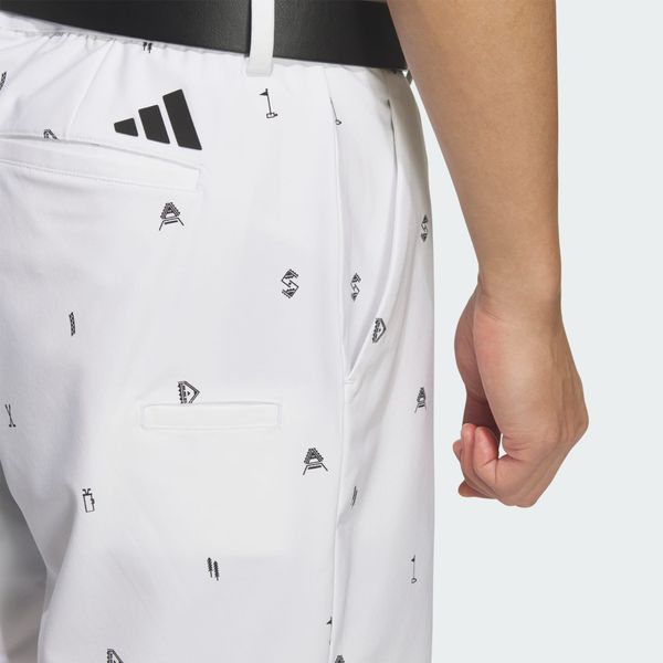 Quần short golf adidas Monogrum Nam - JY8270