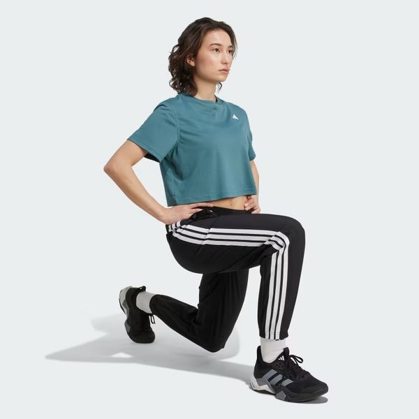 Áo T-shirt tập luyện adidas Essentials dáng boxy Nữ - JY2218