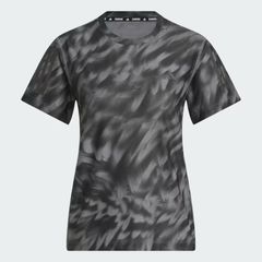 Áo T-shirt chạy bộ adidas Own the Run Allover Nữ - JZ5474