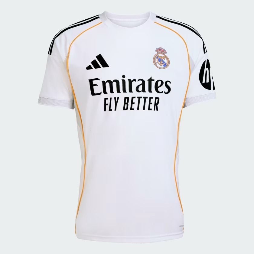 Áo jersey bóng đá adidas nhà Real Madrid 25/26 Nam - JJ1931