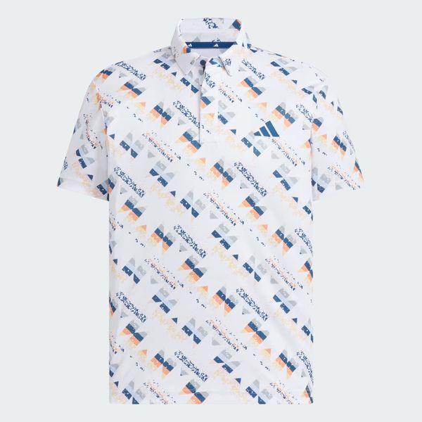 Áo Polo golf adidas AOP Nam - JZ4363