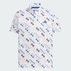 Áo Polo golf adidas AOP Nam - JZ4363