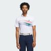 Áo Polo golf adidas Kẻ Sọc Ngang Ngực Core Nam IT0129
