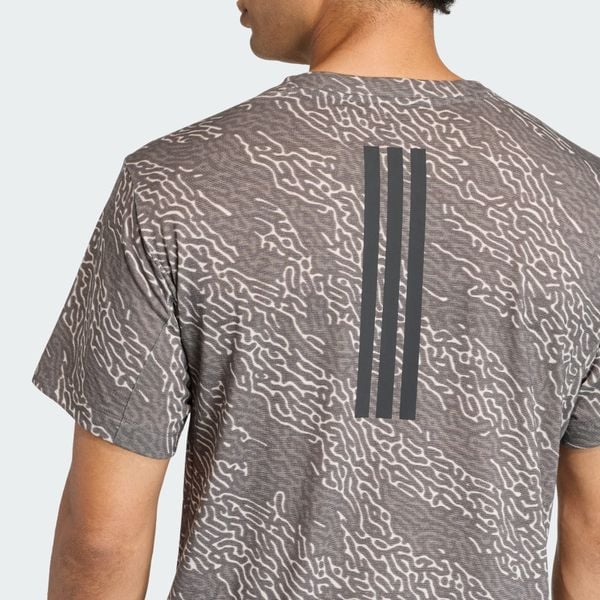 Áo T-shirt tập luyện adidas D4T Power AOP Nam - KF3098