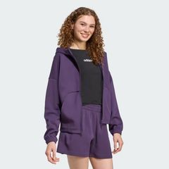 Áo hoodie adidas Future Icons khoá kéo Nữ - JX0441