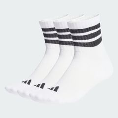 Tất cổ chân adidas Cushioned 3 sọc 3P Unisex - JZ0529
