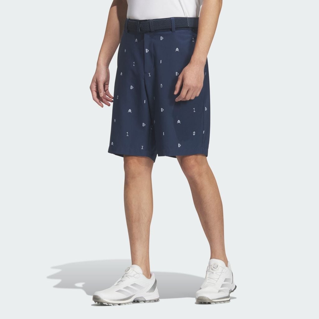 Quần short golf adidas Monogrum Nam - JZ4393