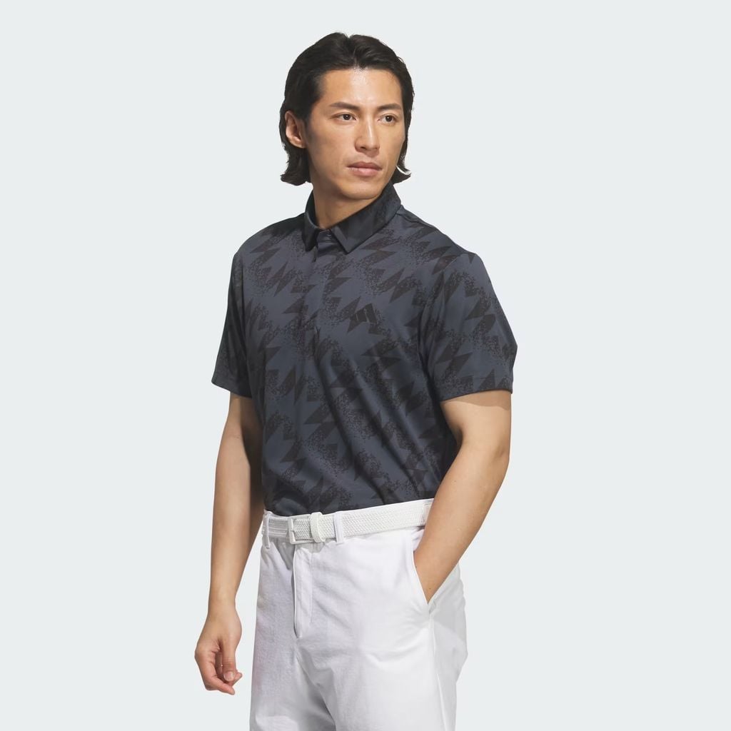 Áo Polo golf adidas AOP Nam - JY8225