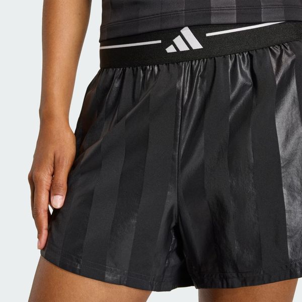Quần short tập luyện adidas Hyperglam 3 sọc Nữ - KD7025