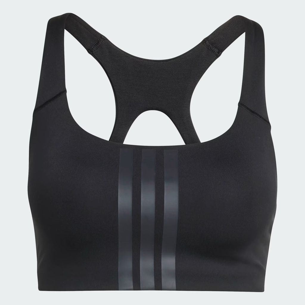Áo bra tập luyện adidas Optime Medium Support 3 sọc Bra Nữ - JX5006
