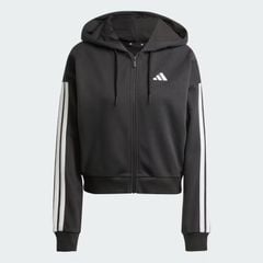 Áo hoodie adidas Essential 3 sọc khoá kéo Nữ - JE0052