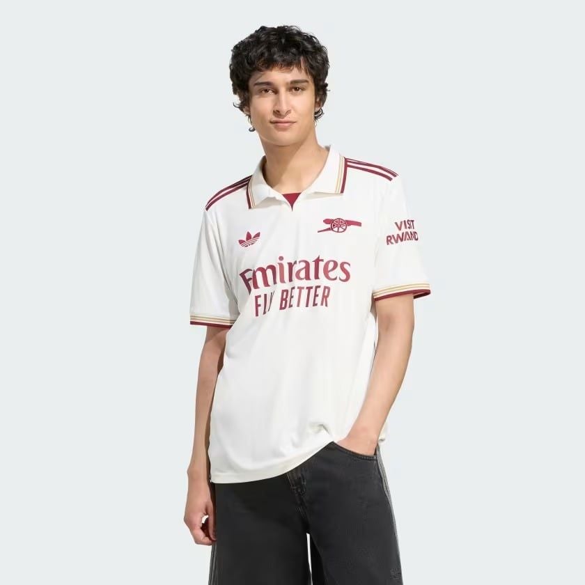 Áo Polo bóng đá adidas Arsenal 25/26 Third Nam - JI9556