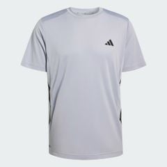 Áo T-shirt tập luyện adidas Tech Essentials 3 sọc Nam - KQ7487