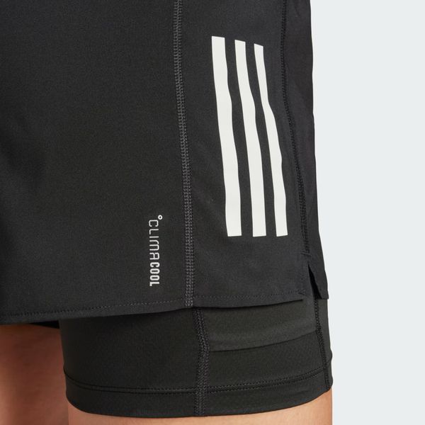 Quần short chạy bộ adidas Own the Run Climacool 2 trong 1 Nữ - JM7644
