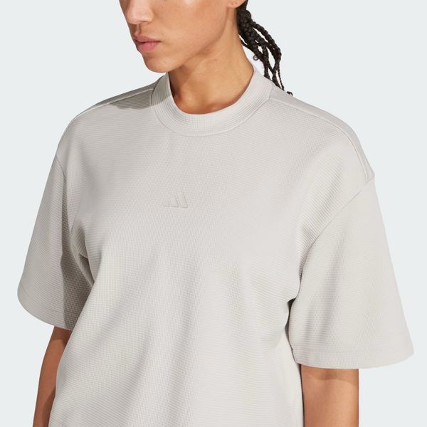 Áo T-shirt tập luyện adidas Waffle Yoga Motion Nữ - JM4476