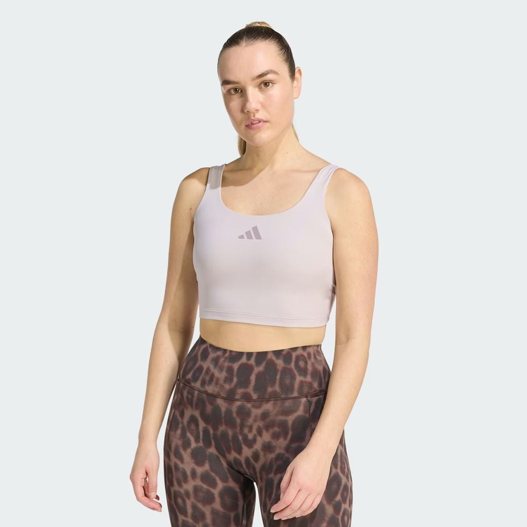 Áo Tank Top tập luyện adidas Optime Power High Support Nữ - KD2227