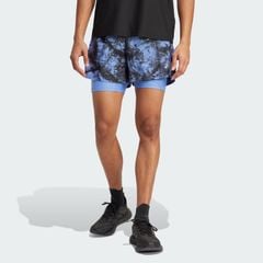 Quần short chạy bộ adidas Own The Run Spray Dye 2 trong 1 Nam - JL8721