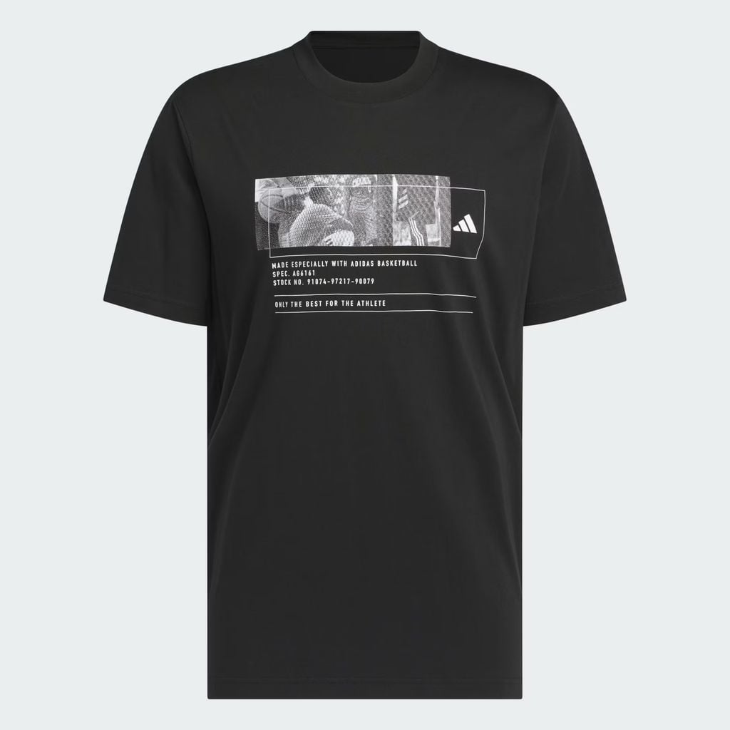 Áo T-shirt bóng rổ adidas Basketball Nam - JV8300