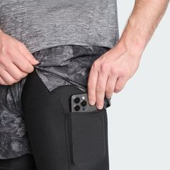 Quần short chạy bộ adidas Own The Run Spray Dye 2 trong 1 Nam - JN9680