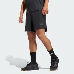 Quần short tập luyện adidas D4T Power 3 sọc Nam - KD0353
