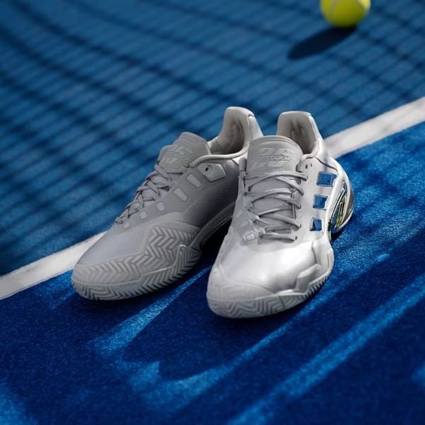 Giày tennis/pickleball adidas Barricade 13 Silver Edition Nam - JP5379