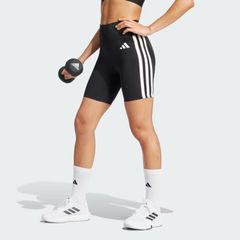 Quần short legging tập luyện adidas Optime Essentials 3 sọc Nữ - JD6536