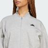 Áo khoác nỉ Nữ bomber adidas Future Icons 3 sọc - IW5251