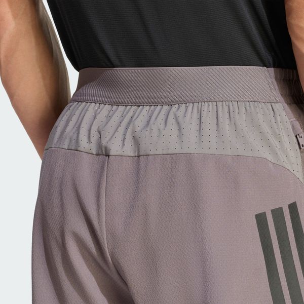 Quần short tập luyện adidas D4T Power 3 sọc Nam - KD0356