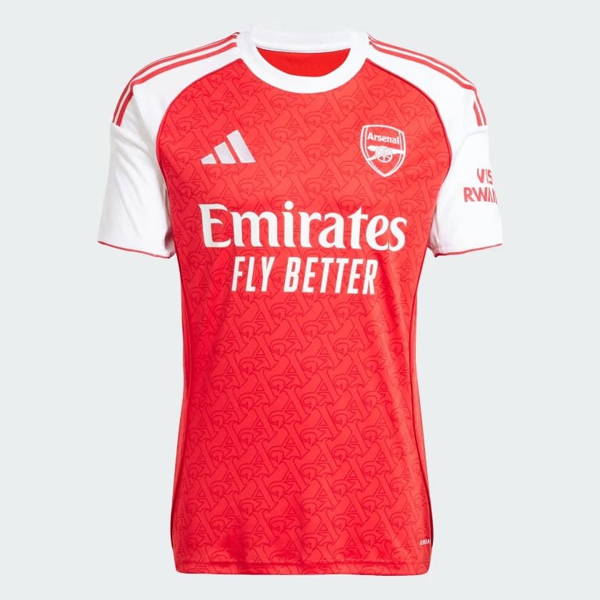 Áo jersey bóng đá adidas Sân nhà Arsenal 25/26 Nam - JI9517