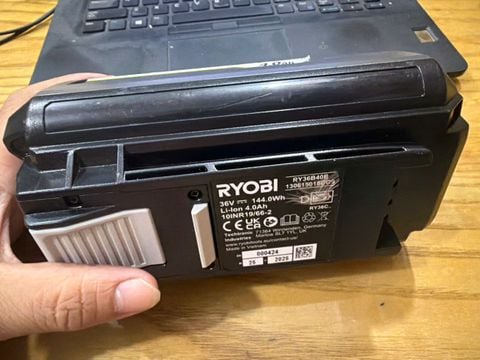 Pin Ryobi 40V 4Ah maxpower hichenergy lướt