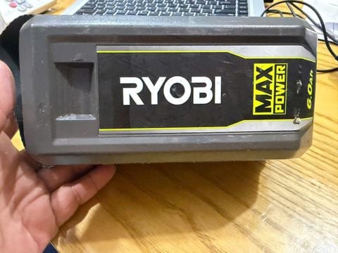 Pin Ryobi 40V 6Ah  maxpower hichenergy lướt