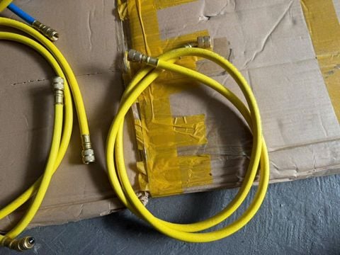 Dây nạp gas đồng hồ áp suất Tasco dài 1.5m,  8mm