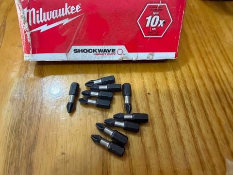 Mũi milwaukee ph2 ngắn new