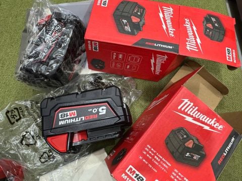 Pin Milwaukee 18V 5Ah (M18B5) chính hãng