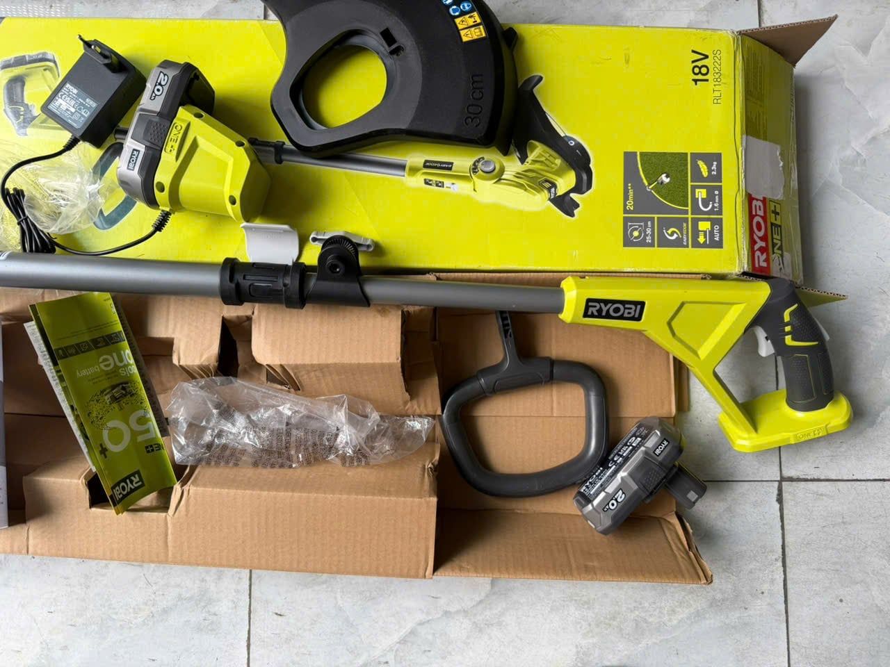 Cắt cỏ ryobi OLT1832 18v