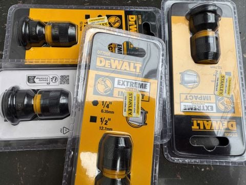 Đầu chuyển Dewalt bù lông sáng vít 1/2- 1/4 new