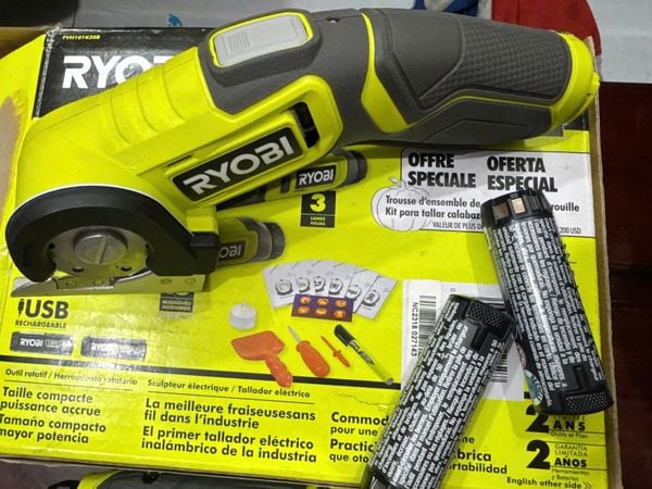 Máy cắt Ryobi FVC51 new 4V – Máy Khoan Pin Tùng Power Tool