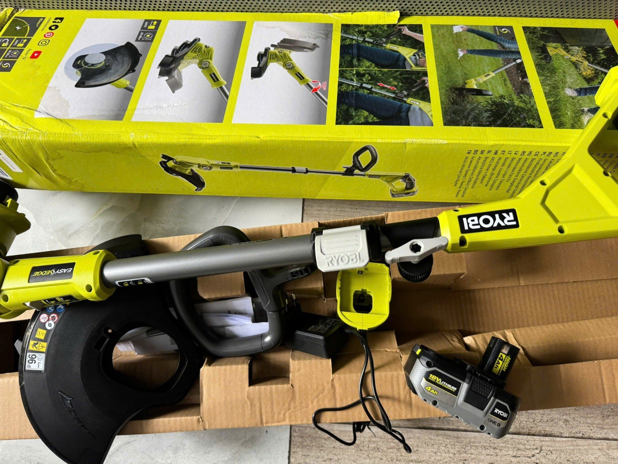 Máy cắt cỏ Ryobi 18v new
