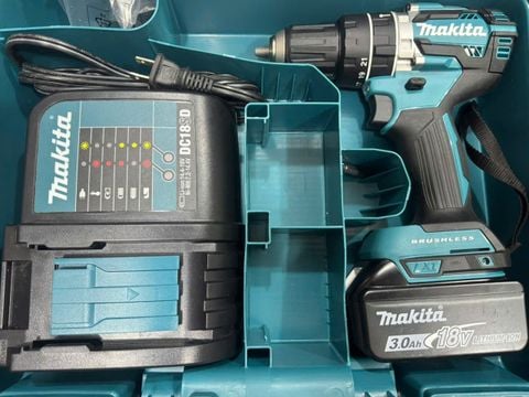 Máy khoan pin makita DHP484 18v new