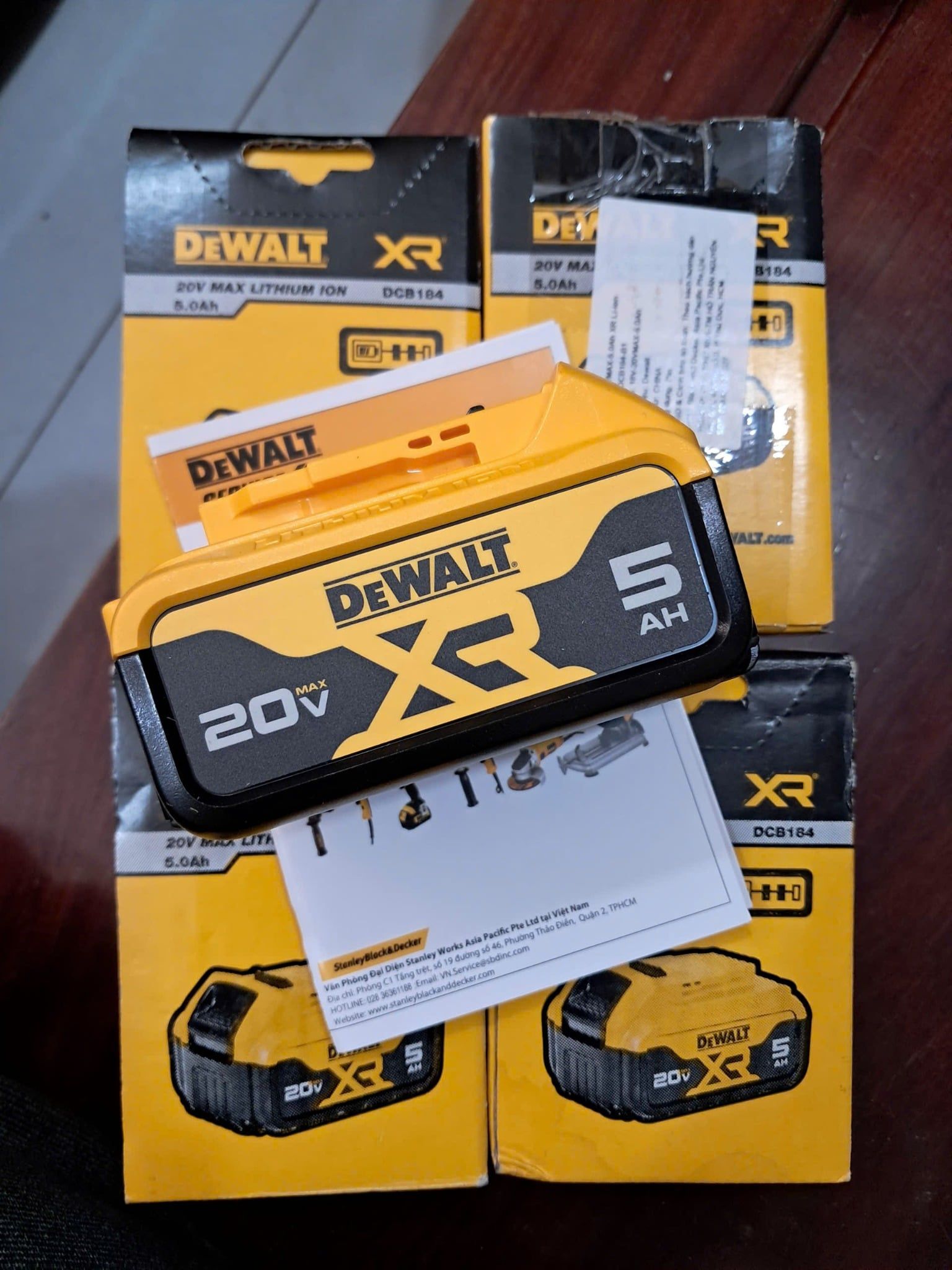 Pin Dewalt 5A 20v new