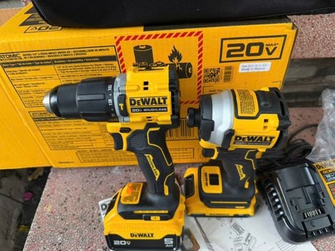 Bộ máy khoan và máy vặn vít Dewalt dck200d1p1 new Mexico