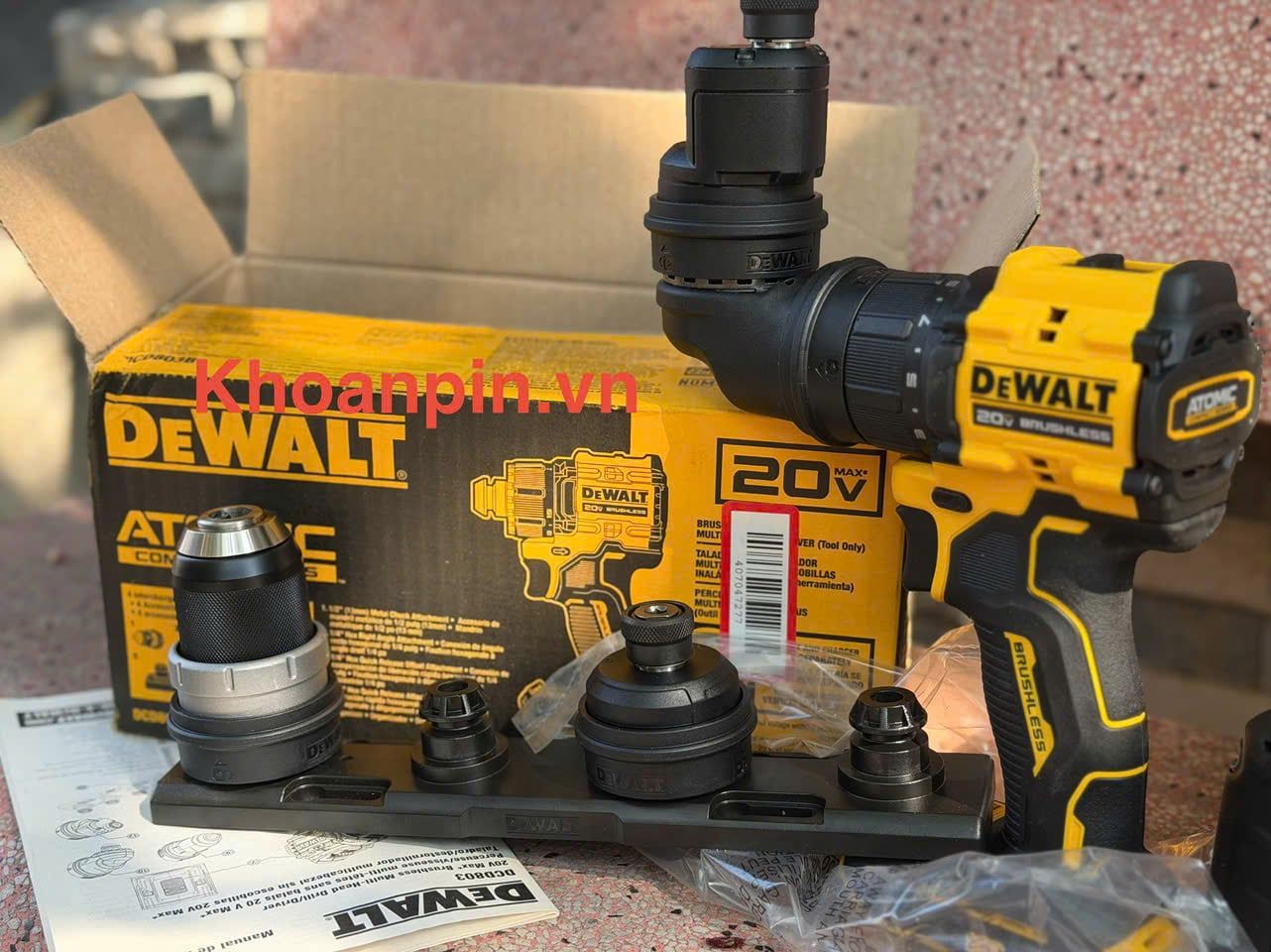 Máy khoan DEWALT 20V DCD803 new