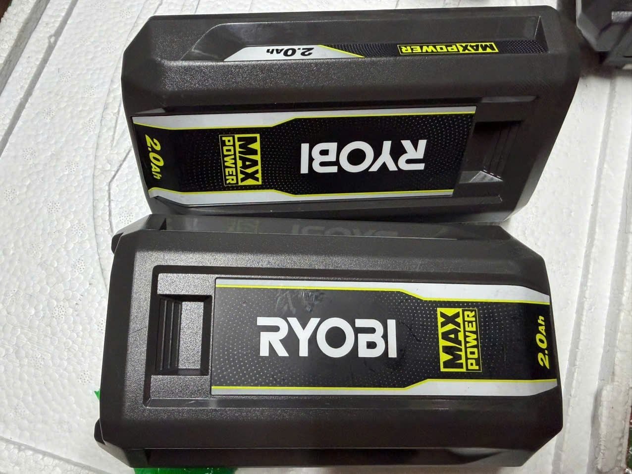 Pin ryobi 40v 2Ah max power new