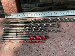 Mũi bê tông siêu  Milwaukee SDS ANSISX gemany ,18, 16, 13, 9.5, 6.5 ,5 , gỗ 16